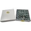 Honseadek Confezione da 50 punte da biliardo in pelle bovina, 9-13 mm, misure miste | Confezione da 50 pezzi, dimensioni miste 9-13 mm, precisione di tiro costante, pelle bovina di grado professionale
