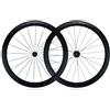 LSRRYD Ruote per bici da strada 700C freni a C/V Cerchi a doppia parete 40/50mm | 100/130mm QR 8/9/10/11/12 velocità Cassetta Set di Ruote anteriori e posteriori da corsa 20/24 ore