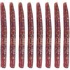Generico Verme Esca Morbida Da Pesca Esca Riutilizzabile 8 Pezzi Colori Vivaci e | Kit Completo di Artificiali Per Uomo Pesca alla Spigola in Acqua Salata
