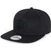 New Era Los Angeles Lakers NBA Black on Black 9Fifty Snapback cap