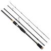 Generic Canna da pesca telescopica, frusta da pesca 1,8/2,1/2,4/2,7/3,0 m Canna da pesca in fibra di carbonio multi-sezione portatile plug-in mosca ghiaccio marino e mulinello spinning/casting