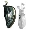 Generic Custodia per palline da golf, borsa per scarpe da golf, supporto per tornei | Organizer a forma di scarpa, contiene 2 palline e 2 picchetti | Per corsi, viaggi, allenamento, pratica, partite e tornei
