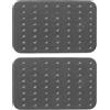 Housoutil 2 Pezzi Organizer in Schiuma per Esche da Mosca, Inserto Porta-amo Nero | Schiuma EVA a Struttura Chiusa, Tagli Preincisi e Perno Integrato, Due Inserti Premium Antiscivolo