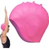 Qiaonan Cappello da nuoto per uomo, cuffia da nuoto per adulto Design in silicone, | Piscina Cuffie da nuoto per bambini e adulti