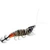 Generico Esca per Calamari 8 cm Artificiale per Polpo Ami a Doppio Ombrello | Ami Da Jig Per Calamari Fosforescenti Con Design Realistico Di Gambero Per Pesca Mare Sottomarino Laghi Fiumi Acqua