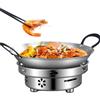 Générique Pentole in acciaio Kit di cottura portatile a fornello con | Pentole in acciaio inossidabile resistenti a cere e liquidi per cucina interna e esterna,