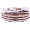 Wisada LED 220V Striscia luminosa ad alta tensione SMD3014 120 LEDs/m Striscia luminosa impermeabile ad alta luminosità, con clip e spina interruttore, adatta per la decorazione di interni ed esterni