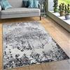 Paco Home Tappeto Di Design Tappeti Soggiorno Ornamenti Effetto Vintage Nero Bianco, Dimensione:60x100 cm