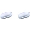 A2ZWORLD 2 Pezzi Plafoniera LED 18W 1820LM, IP54 Ovale Bulkhead, Bianco Freddo 6500K, Lampada da Parete e Soffitto, 230X104X47mm, Per Condominio Garage Esterno