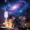 Generico Galaxy Projector Night Light, Hd Smart Dynamic 5d Holographic Night Light Projector, USB Plug Star Projectors 360° Adjustable Mini Ocean Projectors for Bedroom Ceiling Wall (13 Projection Films)