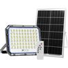 Mediawave Store - Faro Solare LED 1000W ad Alta Potenza con Telecomando Wireless e Timer Automatico, Proiettore da Esterno Impermeabile IP65 per Giardino e Cortile