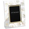 Ottaviani Portafoto della Collezione Soffio in Cristallo e foglia oro Tecnologia Gold Foil cm 13x18