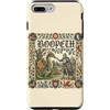 Renaissance Medieval Humor Custodia per iPhone 7 Plus/8 Plus Divertente Drago Cavaliere Boopeth Medievale Fantasy