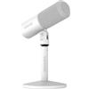 Shure Microfono MV6 Gen 2 USB-C per gaming e streaming per creator, bianco | Microfono USB-C professionale entry-level per l'acquisizione audio, con supporto da tavolo incluso compatibile con MOTIV Mix