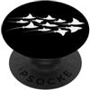 Mante divertenti per gli amanti delle im Mante Razze del Diavolo Razze Trigoni Mante Subacquee PopSockets PopGrip Adesivo