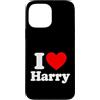 I Love Harry Fun Tees and Gifts Custodia per iPhone 13 Pro Max I Love Heart Harry Design for Men Women