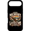 Forever Remembered Memorial Keepsakes Custodia per iPhone Air La tua memoria vive di memoria ricordata per sempre