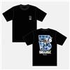 Blue Rock x BAGGAGE COFFEE T-shirt Blue Rock x BAGGAGE COFFEE Blue Lock XL Michael Kaiser & Alexis Ness