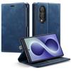 Chseheht Cover per Samsung Galaxy Z Fold 8(7.6),Premium PU Leather Custodia Portafoglio,[RFID Blocker][Card Slot][Kickstand] Magnetic Flip Wallet Case,per Samsung Galaxy Z Fold 8 5G-Blu