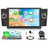 Motorsi Autoradio 5G WiFi per Fiat Grande Punto 2005-2009 Linea 2007-2011 | 4-core,2G+32G,7"IPS Scherom,Carplay Radio con Bluetooth,Android Auto,GPS,Online Radio,YouTube,Radio FM/RDS,EQ,AHD Telecamera