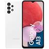 Samsung Galaxy A13 Smartphone Android, Processore Dual+Exa Core, Display Infinity-V da 6.6¹, Android 12.3 GB RAM, 32 GB di Memoria Interna Espandibile² Batteria 5.000 mAh³, White
