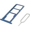 Eonpam Vassoio Carta SIM per (Samsung Galaxy A11) qualità Originale Porta Scheda SIM Ricambio Slot Scheda Memoria SD con Pin della Scheda SIM(Blu)