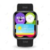 GeRRiT HK9 Pro Max+ Gen4 AMOLED Smart Watch Uomini Donne NFC Bussola ChatGPT Album Fotografico Smartwatch Serie 9 Orologio Sportivo Frequenza Cardiaca 2024 (Full Nero)