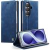 Chseheht Cover per Samsung Galaxy Z Fold 8 Ultra(8),Premium PU Leather Custodia Portafoglio[RFID Blocker][Card Slot][Kickstand] Magnetic Flip Wallet Case,per Samsung Galaxy Z Fold 8 Ultra 5G-Blu
