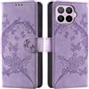 CaseGla Cover per Xiaomi 17T, Violetta | Blocco RFID, Funzione Stand Slot per Schede, Antiurto Portafoglio Custodia Flip Libro