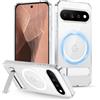 XTCASE Cover Magnetica Google Pixel 11 Pro XL con Supporto, Chiaro | Custodia Trasparente [Compatibile con Magsafe] con Cavalletto Invisibile Regolabile Antiurto Antigraffio Anti-ingiallimento