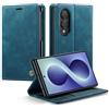 Chseheht Cover per Samsung Galaxy Z Fold 8(7.6),Premium PU Leather Custodia Portafoglio,[RFID Blocker][Card Slot][Kickstand] Magnetic Flip Wallet Case,per Samsung Galaxy Z Fold 8 5G-Blu verde
