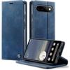 Chseheht Cover per Google Pixel 11/11 Pro(6.3),Premium PU Leather Custodia Portafoglio,[RFID Blocker][Card Slot][Kickstand] Magnetic Flip Wallet Case,per Google Pixel 11/11 Pro 5G-Blu