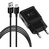 KenSera Caricatore USB C compatibile con Samsung Galaxy A16 A15 | 15W Caricabatterie Rapido con Type C Cavo 1,5 m per Galaxy S10/S9/S8/S10e/S10+/Note 8 9 10 20/S22/S21/S20/FlipZ 3/A30/A57/A17