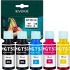 EVOKE GT51 52 Kit di cartucce compatibili con HP Ink Tank 315 410 415 Smart Tank 510 515 (kit CMYK nero) 42040 pagine 450 ml