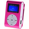 Generic Mini lettore MP3 portatile clip lettore musicale MP3 supporto 32GB Micro TF Card schermo LCD Sport Music Player (rosa)