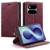 Chseheht Cover per Google Pixel 11 Pro Fold(8),Premium PU Leather Custodia Portafoglio[RFID Blocker][Card Slot][Kickstand] Magnetic Flip Wallet Case,per Google Pixel 11 Pro Fold 5G-Rosso