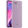 HULLIN Custodia per Telefono in Silicone Colorato, Adatta per Redmi 6 / Redmi 6A (5.45) - Erba Viola