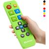 EZclicker Samsung - Telecomando universale per TV con pulsante grande, per tutti i Samsung, semplificato e facile da usare (2 batterie AAA non incluse) (verde)