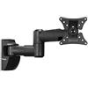 VulTech BTV-1326FCI Braccio Staffa Serie FCI per LED, LCD e Plasma da 13 a 26 con Snodo, Nero