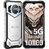 DOOGEE S200 Telephone Portable Incassable 5G Android 14, 32Go RAM + 256 Go ROM/2 to Smartphone Incassable avec Écran Arrière de 1,32, 10100 mAh (33W), 6,72 FHD+120Hz, 100 MP + 20 MP, Dual SIM/NFC.