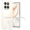 Captor Cover Honor 400 Smart 4G / 5G, Custodia Trasparente in Silicone Morbido, Sottile, Anti-Graffio, Protezione Fotocamera, Anti-Ingiallimento, Flessibile e Resistente per Honor 400 Smart Cover