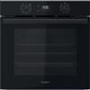 Whirlpool PRONTA CONSEGNA - SPEDIZIONE IMMEDIATA Whirlpool OMR58HU1B Forno da Incasso Multifunzione Elettrico Ventilato 60 cm Classe A+ Funzione Pizza Nero Manopole Push-Push