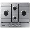 Samsung PRONTA CONSEGNA - SPEDIZIONE IMMEDIATA Samsung NA64H3110BS Piano Cottura da Incasso 60 cm 4 Fuochi Gas Acciaio Inox Griglie smaltate