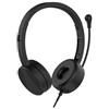 Nilox Cuffie Nilox NXAUSB01 con filo Microfono 1.8m Nero [NXAUSB01]
