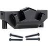 AMK CNC Alluminio Link Riser per 1/10 RC Crawler Axial Capra 1.9 Unlimited Trail Buggy Currie F9 SuperShafty CP44 Portal Axle Upgrade (Black Link Riser)