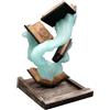 JACKANNA Tomes of Magic, Torre dei cubi, Magics Big Book Dice Tower Ornaments, Perfect Dice Tower for Dungeons and Dragons, RPG & DND Player Gift (Viola)