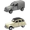 OPO 10 Lotto di 2 Auto in Miniatura 3 Pollici: Citroen 2CV - WEL10