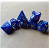 QUTHZZHY Set di 7 dadi poliedrici per DND | Set di dadi per MTG, Dungeon and Dragons, dadi da gioco per giochi di ruolo D&D, D20, D12, D10, D8, D6, D4