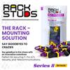 Merkloos Viti per montaggio su guide per rack da 19", diametro 3,2 mm, confezione da 20 pezzi, per guide verticali