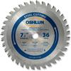 Oshlun 7 - 1/10,2 cm TCG lama con 5/20,3 cm Diamond Knockout Arbor per acciaio e metalli ferrosi, SBF-072536